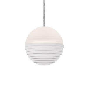 Supernova - 5W LED Pendant-4 Inches Tall and 4 Inches Wide