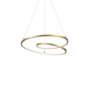 Twist - 28W LED Pendant-4.75 Inch Tall and 19 Inch Wide - 1288084