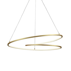 Twist - 59W LED Pendant-7.88 Inches Tall and 32 Inches Wide