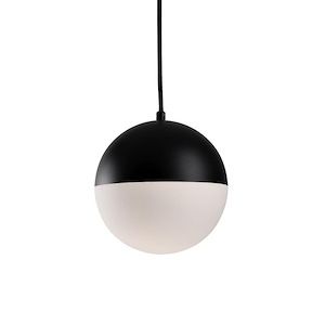 Monae - 17W LED Pendant-7.88 Inches Tall and 7.88 Inches Wide