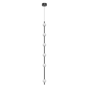 Misaki - 35W LED Pendant-59.13 Inches Tall and 3.13 Inches Wide - 1054715