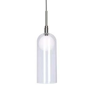 Stylo - 8W LED Pendant-14.5 Inch Tall and 4 Inch Wide - 1345971