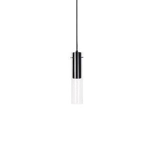 Lena - 9W LED Pendant-14.25 Inches Tall and 3.25 Inches Wide