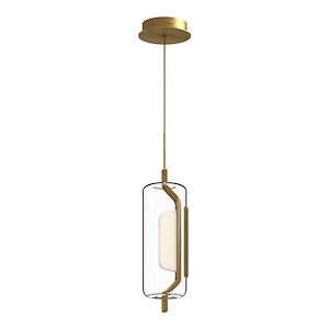 Hilo - 11W LED Pendant-19.25 Inches Tall and 4.75 Inches Wide