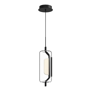 Hilo - 11W LED Pendant-19.25 Inches Tall and 4.75 Inches Wide