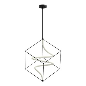 Script - 27W LED Pendant-31.75 Inches Tall and 29.75 Inches Wide
