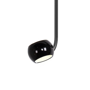 Flux - 10W LED Pendant-4.25 Inches Tall and 4.75 Inches Wide