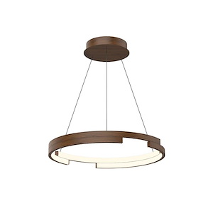 Anello Minor - 50W LED Pendant-1.75 Inches Tall and 19 Inches Wide
