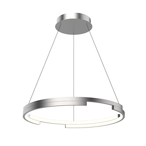 Anello Minor - 58W LED Pendant-1.75 Inches Tall and 24 Inches Wide