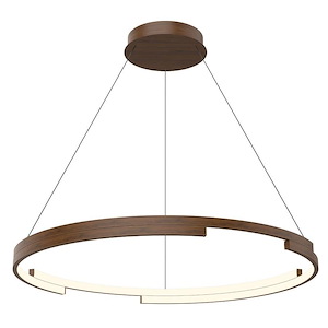 Anello Minor - 80W LED Pendant-1.75 Inches Tall and 32 Inches Wide