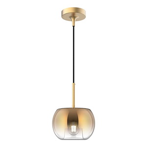 Samar - 1 Light Pendant-10.38 Inches Tall and 7.5 Inches Wide