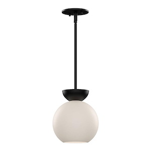 Arcadia - 1 Light Pendant-9.13 Inches Tall and 7.88 Inches Wide