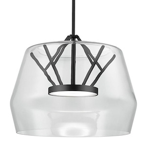 Deco - 32W LED Pendant-14 Inches Tall and 17.75 Inches Wide