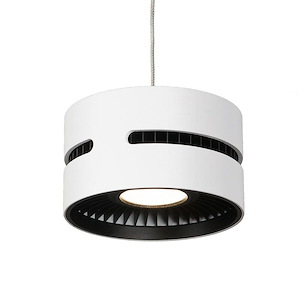 Oxford - 19W LED Pendant-3 Inches Tall and 5 Inches Wide