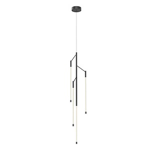 Motif - 26W 3 LED Pendant-45.75 Inches Tall and 10.25 Inches Wide