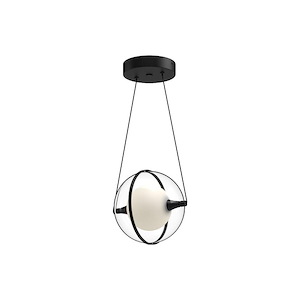 Aries - 10W LED Pendant-7.88 Inches Tall and 7.88 Inches Wide