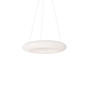 Cumulus - 24W LED Pendant-2.38 Inches Tall and 18 Inches Wide