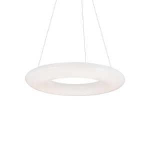 Cumulus - 78W LED Pendant-3.5 Inches Tall and 30 Inches Wide