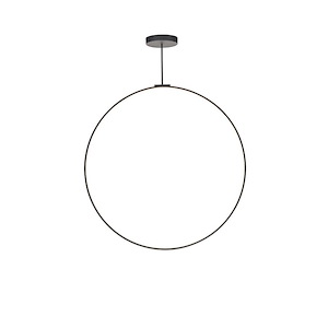 Cirque - 56W LED Pendant-48 Inches Tall and 0.75 Inches Wide