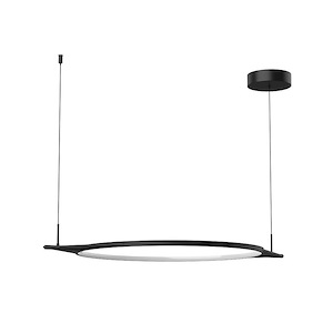 Serif - 22W LED Pendant-4 Inches Tall and 23.75 Inches Wide