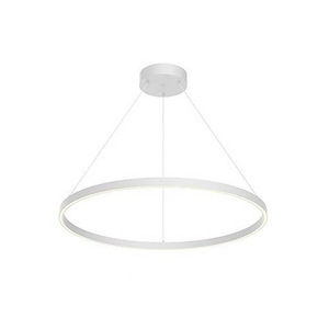 Cerchio - 65W LED Round Chandelier-1.38 Inches Tall and 31.5 Inches Wide