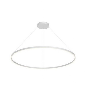 Cerchio - 126W LED Pendant-1.38 Inches Tall and 59 Inches Wide