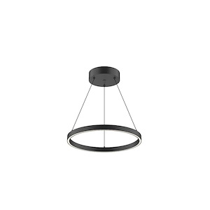 Cerchio - 51W LED Pendant-1.5 Inches Tall and 17.75 Inches Wide