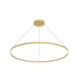 Cerchio - 150W LED Pendant-1.5 Inches Tall and 59 Inches Wide