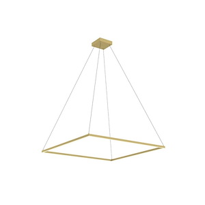 Piazza - 100W LED Pendant-1.38 Inches Tall and 47.25 Inches Wide - 1288166