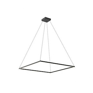 Piazza - 100W LED Pendant-1.38 Inches Tall and 47.25 Inches Wide