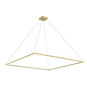 Piazza - 161W LED Pendant-1.38 Inches Tall and 70.88 Inches Wide