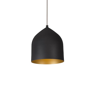 Helena - 13W LED Dome Pendant-9.25 Inches Tall and 7.88 Inches Wide
