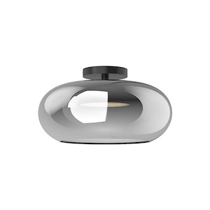Trinity - 21W LED Semi-Flush Mount-7.63 Inches Tall and 14.25 Inches Wide