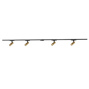 Paolo - 40W LED Trilo Ceiling Track Head-4.75 Inch Tall and 80.75 Inch Length - 1397395