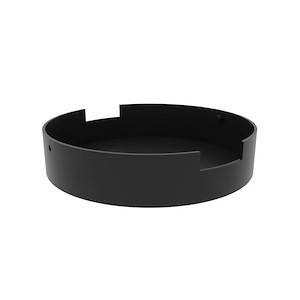 Trilo - 30W Center Feed Track Canopy and Driver Cover-1 Inch Tall and 4.75 Inch Wide - 1373190