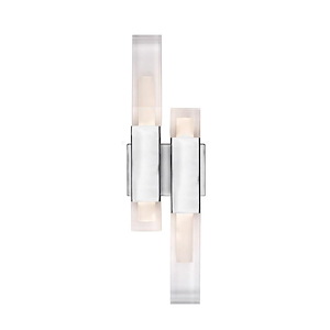 Martelo - 22W LED Wall Sconce-21.38 Inches Tall and 4.13 Inches Wide