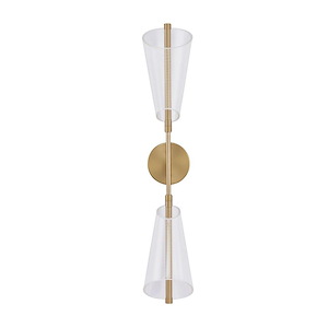 Mulberry - 27W LED Wall Sconce-28.63 Inches Tall and 5.38 Inches Wide