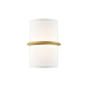 Pondi - 13W LED Wall Sconce-9.25 Inches Tall and 7 Inches Wide