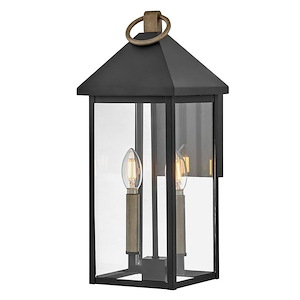 Rhett - 10W 2 LED Medium Outdoot Wall Lantern-17.75 Inches Tall and 7 Inches Wide