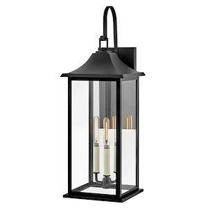 Nolan - 15W 3 LED Large Outdoor Wall Lantern-26 Inches Tall and 9 Inches Wide - 1320434