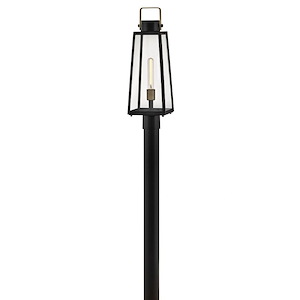 Hugh - 12W 1 LED Large Outdoor Post Lantern-22 Inches Tall and 7 Inches Wide