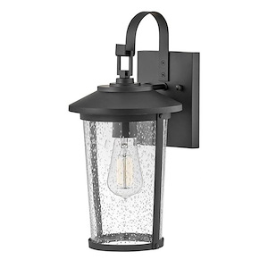 Banks - 1 Light Small Outdoor Wall Lantern In Transitional Style-15 Inches Tall and 7.25 Inches Wide