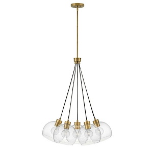 Rumi - 5 Light Pendant In Transitional and Modern Style-32.25 Inches Tall and 22 Inches Wide