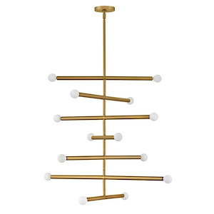 Millie - 70W 14 LED Large Chandelier-29 Inches Tall and 31.5 Inches Wide - 1338824