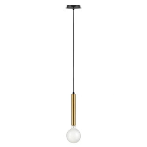 Bobbie - 1 Light Pendant In Mid-Century Modern Style-10.75 Inches Tall and 5.5 Inches Wide