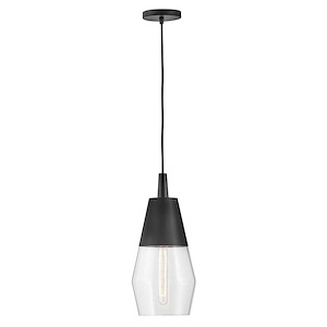 Livie - 1 Light Pendant In Modern Style-18 Inches Tall and 8 Inches Wide