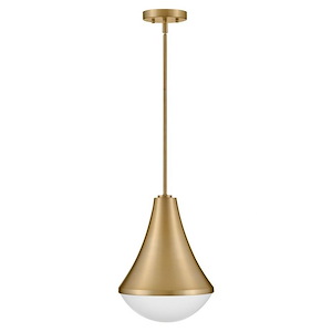 Haddie - 8W 1 LED Medium Pendant-14.75 Inches Tall and 11 Inches Wide - 1292820