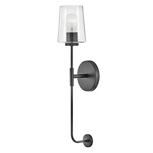 Kline - 1 Light Tall Wall Sconce In Transitional Style-23 Inches Tall and 5 Inches Wide - 1107166