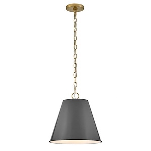 Blake - 12W 1 LED Medium Pendant In Classic-9.75 Inches Tall and 13.25 Inches Wide - 1266997