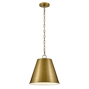 Blake - 12W 1 LED Medium Pendant In Classic-9.75 Inches Tall and 13.25 Inches Wide - 1266997